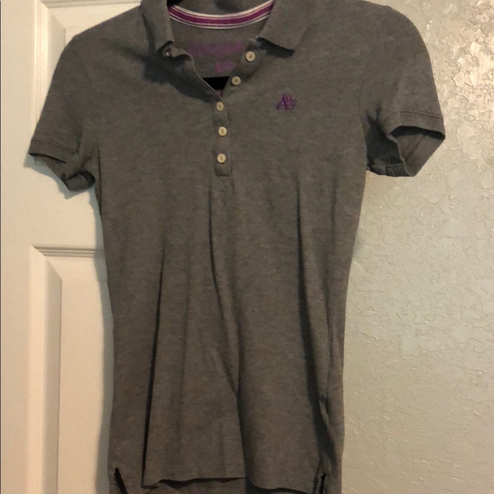 Gray Polo Shirt